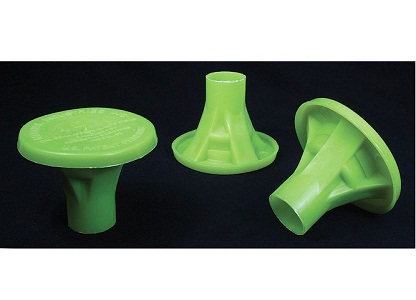 OSHA Rebar Caps-Lime #4-#8  Box of 100